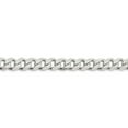 thumbnail image 2 of White Sterling Silver chain Curb 20 in 9.15 mm 9.15mm pave, 2 of 5