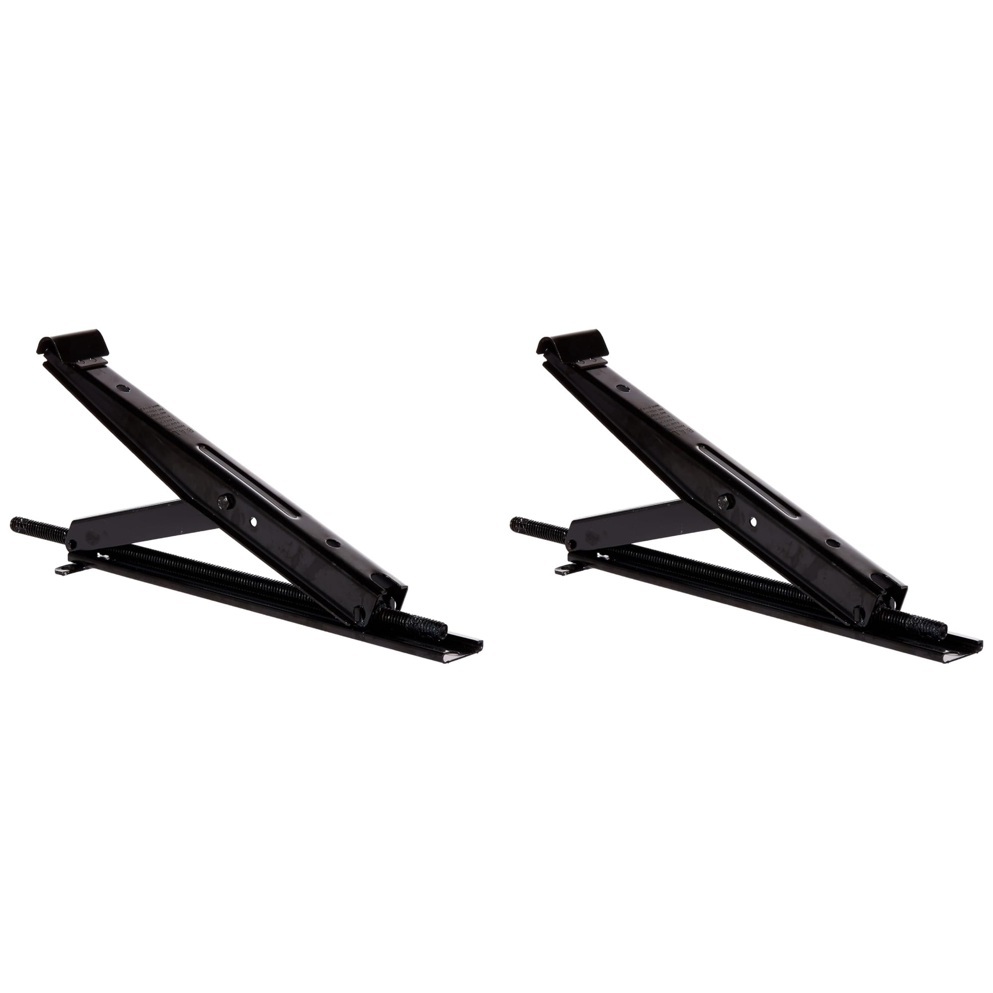 BAL 23025 17" Light Trailer Stabilizing Jacks with Crank Handle – Set of 2 Manual Leveling Jacks for Small Campers & Utility Trailers, 1000 lbs. Capacity Per Jack