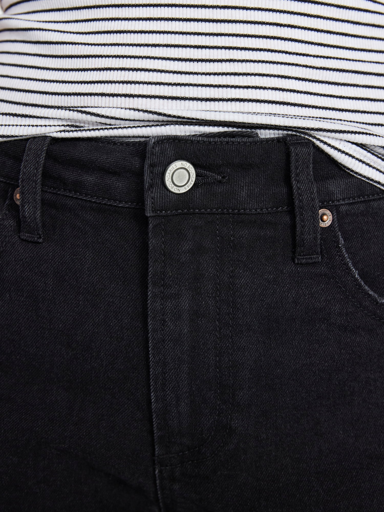 No Boundaries Mid-Rise Denim Shorts, 3" Inseam, Women's 00-20