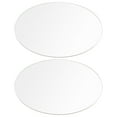 thumbnail image 4 of Acrylic Round Disc Clear Panel Cake Transparent Sheet Discs Blank Circle Circles Sign Drums Blanks Painting Disk Base, 4 of 8
