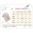 thumbnail image 2 of Kucnuzki 12 Months Baby Girl Winter Outfits Pants Sets 18 Months Long Sleeve Cute Checkboards Prints Fluffy Sweatshirt Elastic Pants 2PCS Set Light Pink, 2 of 8