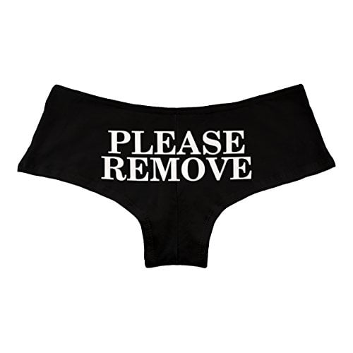 Come in Were Open Sign Funny Womens Boyshort Underwear Panties
