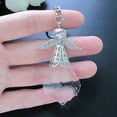 thumbnail image 3 of 12 PCS Angel Key Chains Crystal Party Favor Baptism, First Communion, Confirmation, Party Pack JK318S, 3 of 5