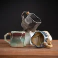thumbnail image 2 of Totoro Hero 300ml Irregular Shape Ceramic Tea Coffee Cups Retro Drinkware Milk Coffee Mug Home Kitchen Desktop Juice Cup Handheld Type Mugs, 2 of 10