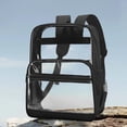 thumbnail image 6 of Clear Backpack for School,Large Heavy Duty Stadium Approved Clear Bookbag, See Through Transparent Backpacks for Travel College Work, 6 of 9