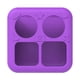 thumbnail image 2 of Funda Protectora Silicona Yoto Mini () Púrpura, 2 of 9