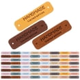 thumbnail image 4 of Miangastore 100pcs Leather Handmade Tags Crochet Tags Knitting Items Label Tags Accessories, 4 of 8