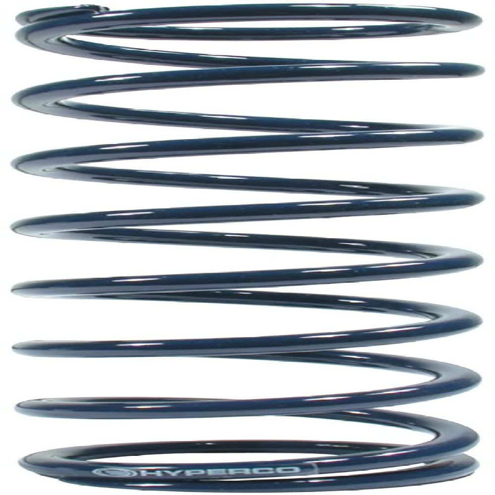 10 Free Length Steel Coil-Over Spring with 185 lbs Spring Rate Hyperco 1810D0185 Blue 1-7/8 I.D 
