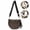 Brown and black plaid, variant on Purple Checkered Crossbody Bag for Women – Water-Resistant Oxford Travel Bag with Adjustable Strap & Large Capacity