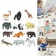 thumbnail image 5 of Paquete de 12 figuras de animales, juguetes para niños, estatuas en miniatura para oficina y dormitorio. Animal salvaje, 5 of 8
