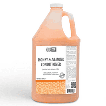 MODA - Moisturizing Conditioner for all Hair Types, Honey Almond, 128 Oz, Professional - Strengthens, Moisturizes, Leaves Hair Soft and Shiny, Adds Volume, Protects Color and Restore