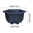 thumbnail image 2 of Tauxra Lazy Self Watering Spherical Plastic Flowerpot For Desktop Home Office Decor, 2 of 6