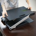thumbnail image 3 of Supermoon Products Up2U Up Down Height Adjustable Standing Laptop Desk, Black, 3 of 6