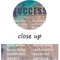 thumbnail image 4 of Inspirational Wall Art Success Motivational Poster Print Quotes Wall Decor Artwork for Office Home Bathroom Bedroom Canvas Painting Sign Framed Wall Decoration Art Ready to Hang [18''''W X 12''''H], 4 of 6