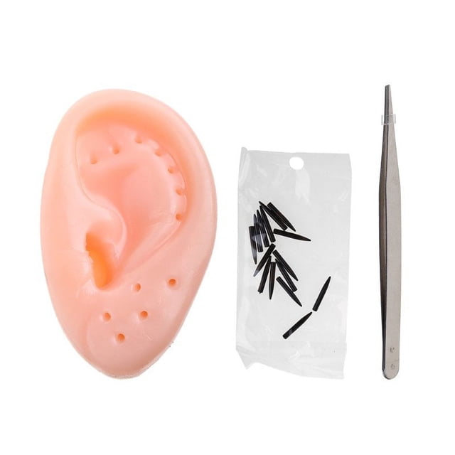 Oreilles en Forme de Bouton de Décompression Acné Points Noirs Dissolvant Bouton Popper Jouets