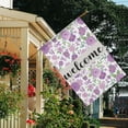 thumbnail image 3 of Spring Summer Multicolored Flower Leaves Garden Flag 28x40 Inch Double Side for Outdoor Courtyard Garden Decor Flowers Welcome Holiday Flag for Outside Decoration, 3 of 6