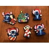 Lilo and Stitch Christmas shoe charms lot of 6