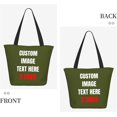 thumbnail image 3 of Custom Tote Bag With Logo Photo, Custom Bag, Personalized Shopping Bags Reusable Grocery Bags Bulk For Work Travel Gifts, 3 of 8