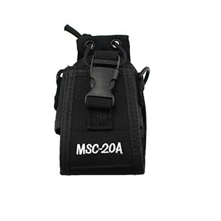 Motorola Gp328 GoodQbuy MSC_20A Walkie Talkie Case Holster for Yaesu Icom Motorola GP328+ Wouxun KG_UV8D CB Radio BAOFENG UV_5R UV_5RE Plus ()