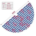 thumbnail image 3 of Yiaed Nautical Anchors Print Christmas Tree Skirt , Tree SkirtsTree Mat for Christmas Winter Holiday Indoor Decorations-48", 3 of 7