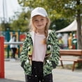 thumbnail image 6 of Xixirimido Cartoon Crocodile Green Camo Printed Kids Zip Up Hoodies for Boys 3D Graphic Hooded Sweatshirt Zipper Long Sleeve Pullover Top with Pockets Velvet Lining, 12-14 Years, 6 of 8