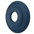 thumbnail image 2 of Whatever You Like-12 Inch Round PU Ceiling Medallion for Fan Light Fixtures - Black Decorative Cover Plate"}, 2 of 11