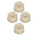 thumbnail image 2 of Potenciómetro para guitarra eléctrica, 4 perillas de acrílico para bajos, perillas de volumen para guitarra eléctrica, perillas de control de volumen de acrílico, fiel a su promesa, 2 of 9