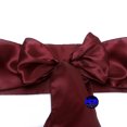 thumbnail image 3 of MDS Pack of 10 satin Chair Sashes Bow for Wedding and Events Supplies Party -maroon, 3 of 8