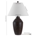 thumbnail image 4 of SAFAVIEH Artef 29.5 in. Ancient Inspirations Table Lamp, Brown, 4 of 6