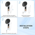 thumbnail image 3 of Improved Replacement Wrist Straps for Oculus Quest 3 Gen Controller, (1 Pair), Straps for Oculus Quest3/Quest 3(Black), 3 of 7