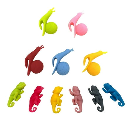 

Big Organizer Bins Glass Recognizer Creative Silica Gel Label Red Cup And Rea Cup Pendant Small Drying Mat for Glasses