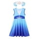 thumbnail image 5 of Vestido con temática de princesa de Disney para niños, disfraz de Frozen, Encanto, Bella, Aurora, fiesta de cumpleaños, vacaciones, informal, Verano, 5 of 5