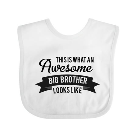 

Inktastic This is What an Awesome Big Brother Looks Like Boys Baby Bib