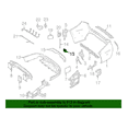 thumbnail image 4 of Trimla Rear Tow Cover for 15-19 Mercedes Benz X166 AMG Line Fit ML/GLE/GL/GLS 350 400 420 450 500 550 2015 2016 2017 2018 2019 Bumper Towing Hook Eye Cap A1668858322, 4 of 5