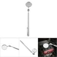 thumbnail image 1 of Inspection Mirror, Automotive Telescopic Inspection Mirror Extendable Mechanics Mirror Tool with Round Lens, 1 of 7