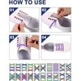 thumbnail image 5 of No Tie Shoe Laces, Elastic Shoe Laces for Sneakers, No Tie Shoelaces for Kids , Multi-Color Fashion Collocation, 12 Pcs/Pack(6+6), 5 of 7