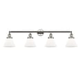 thumbnail image 2 of Innovations Lighting 215 Large Cone Cone 4 Light 44" Wide Commercial Vanity Light - White, 2 of 5