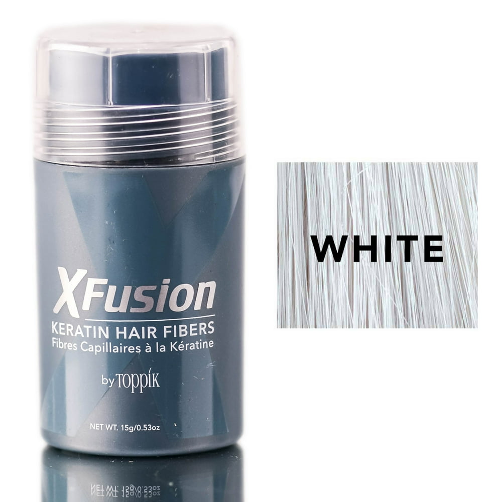 XFusion White Keratin Hair Fibers (Size 0.53 oz)