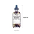 thumbnail image 3 of Autorización Aceite corporal con esencia de feromonas y pétalos que nutre la piel, el cabello y los pies y previene los pies agrietados. Aceite de cuidado multiefectos de 30 ml (compre 2 y ahor, 3 of 9