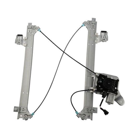 Rear Left Window Regulator - Compatible with 2001 - 2006 Chevy Silverado 1500 2002 2003 2004 2005