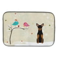 thumbnail image 1 of Carolines Treasures BB2500DDM Christmas Presents Between Friends Manchester Terrier Dish Drying Mat, 1 of 3