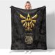 thumbnail image 1 of Manta de franela ultra suave y ligera de la leyenda de Zelda para todas las estaciones, para adultos, niños, cama, sofá, sala de estar, 40 x 30 pulgadas, 1 of 8