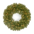 thumbnail image 1 of National Tree Company 24 Inch Artificial Pre Lit Spruce Holiday Wreath, 1 of 3