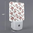 thumbnail image 2 of Goofa Red Snake Night Light, Plug-in, Dusk to Dawn Sensor, Warm White, Ambient Lighting, Ideal Kids Adults Nightlight-EU, 2 of 9