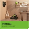 thumbnail image 4 of Greenworks 60V 17" Cordless Push Lawn Mower with 4.0Ah Battery and Charger, 4 of 14