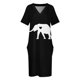 thumbnail image 4 of Elefante silueta corazón vestido suelto con bolsillo vestido de cumpleaños para mujer vestido de noche mujer vestidos de noche elegantes para mujer 2025, 4 of 7