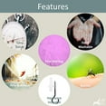 thumbnail image 6 of Just Relax Elegant Net Bed Canopy Set, Pink, Twin-Full, 6 of 6