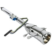 JEGS 70497 Floor Shift Keyed Steering Column 5-Position Tilt 30 in. L 2 in. Dia.