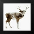 thumbnail image 2 of Selkirk, Edward 12x12 Black Modern Framed Museum Art Print Titled - Stag, 2 of 5