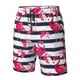 thumbnail image 4 of Fotbe Flamingos Trajes de Baño Estampados para Hombre, Shorts de Verano de Secado Rápido, Ropa de Playa, Bañadores-Medium, 4 of 6
